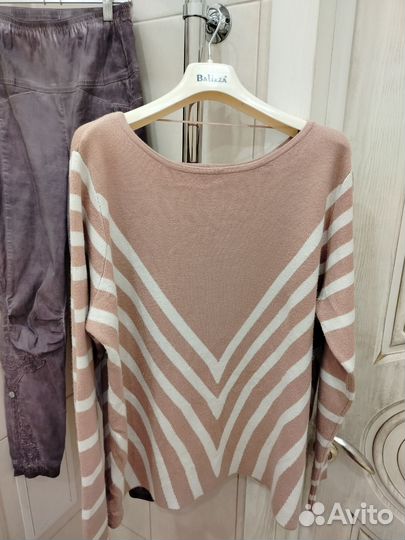 Noisy May свитер Дания вискоза нюдовый L