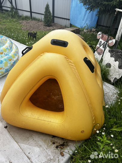 Батут надувной