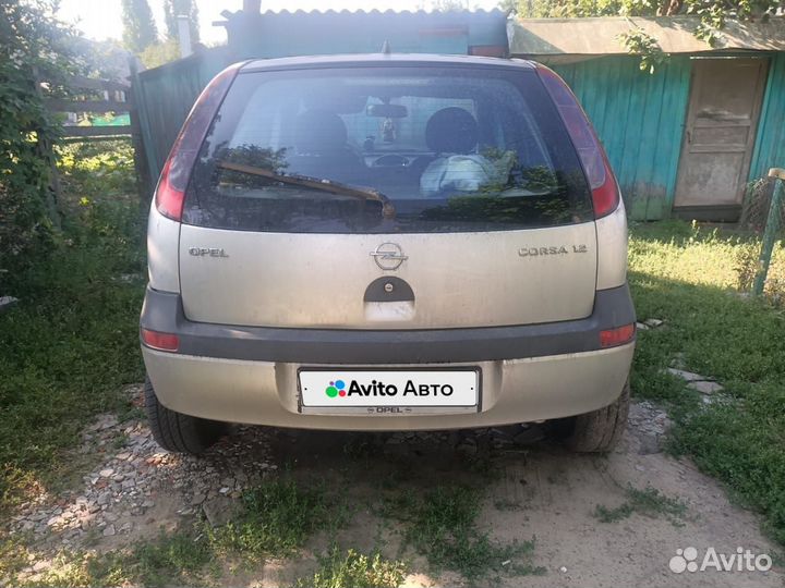 Opel Corsa 1.2 МТ, 2001, 280 806 км