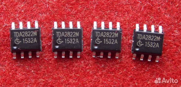 TDA2822M, BR3188F, резисторы 0,1Ом 5Вт