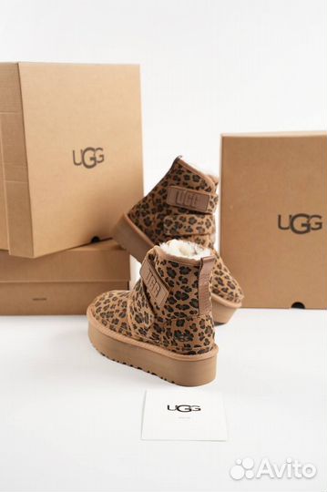 Высокие Валенки Ugg На Липучках Размеры 36-40