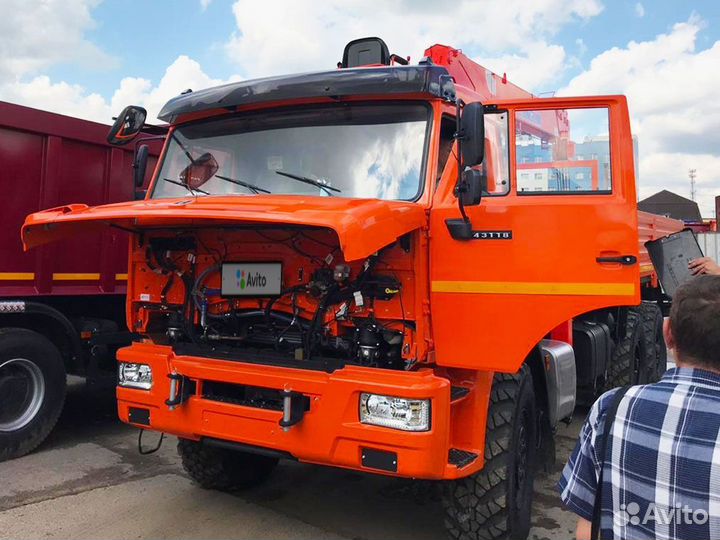 КамАЗ 43118-23027-50 с КМУ, 2023