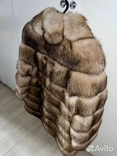 Шуба из песца