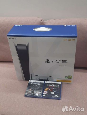 Sony Playstation 5 (PS5 + 2 игры) купить в Новосибирске | Электроника ...