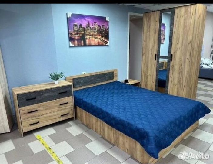 Спальный гарнитур мсп с матрацем