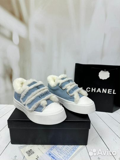 Зимние Кеды Chanel Размеры 36-40