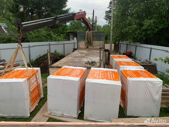 Газобетонные блоки с доставкой
