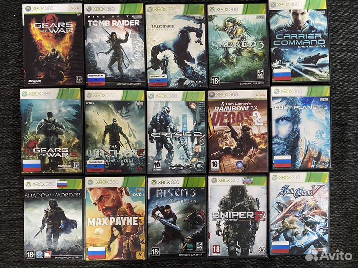 Диски для xbox 360