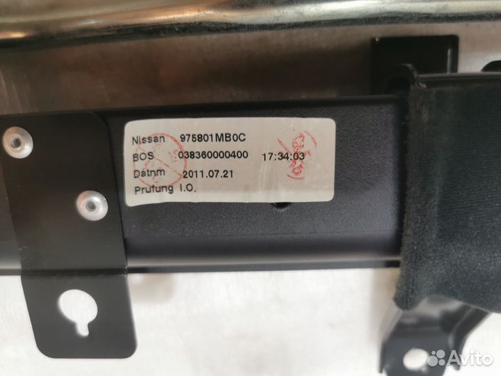 Шторка солнцезащитная задняя Infiniti M37, Y51