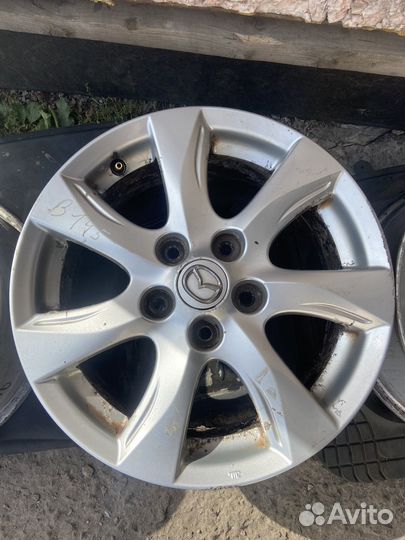 Диски 4шт R16 5x114.3 Mazda 3 BL