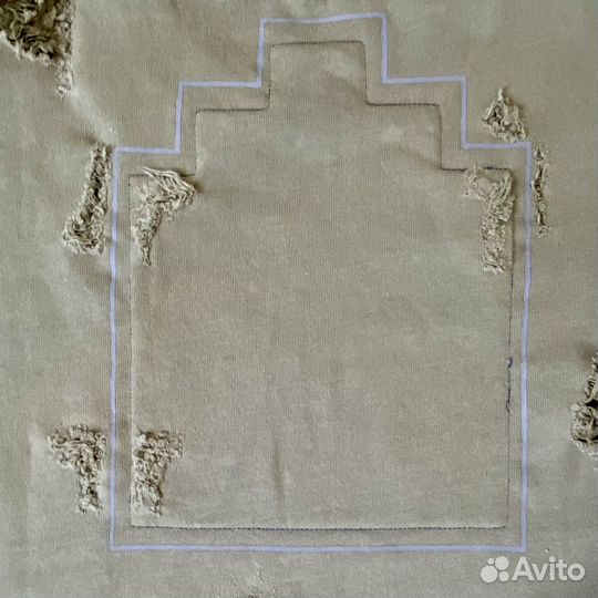 Свитшот Cav Empt рваный с прикольным принтом