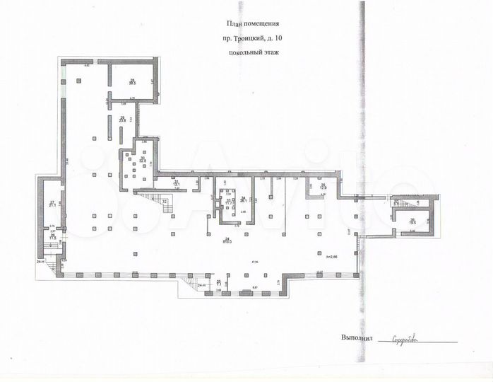 Помещение свободного назначения, 995 м²