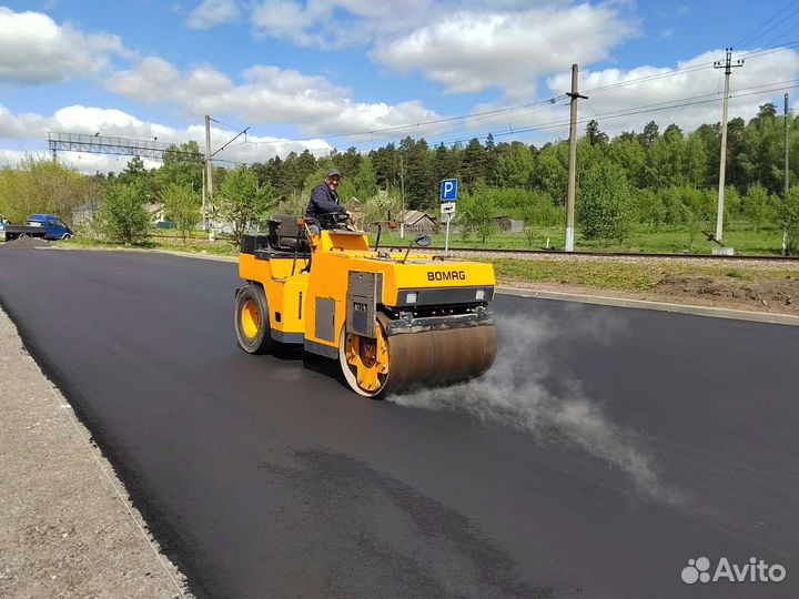 Аренда дорожный каток (комбинированый 4т.)