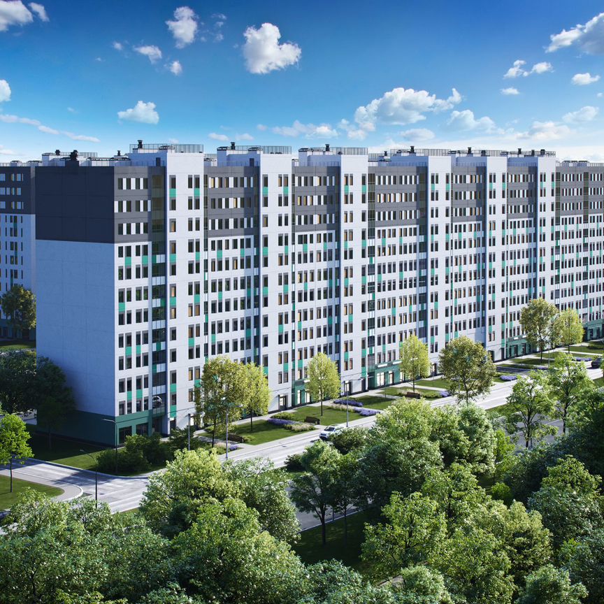 2-к. квартира, 58 м², 9/12 эт.