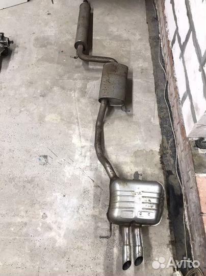 Глушитель Passat B8, 1.8 TSI