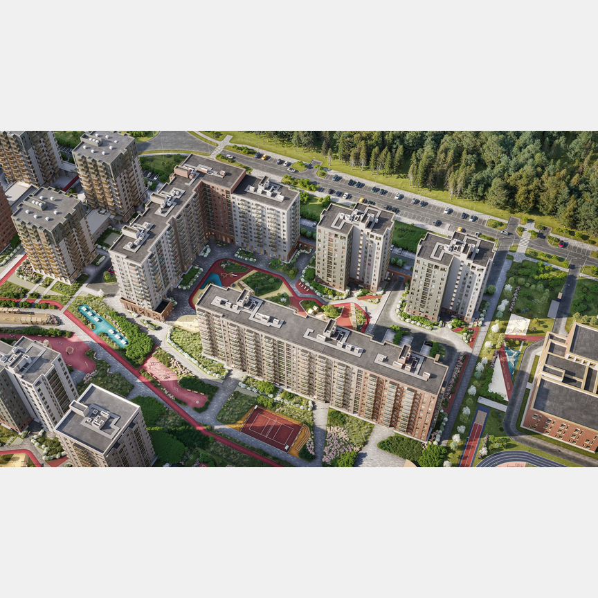 1-к. квартира, 44,3 м², 3/12 эт.