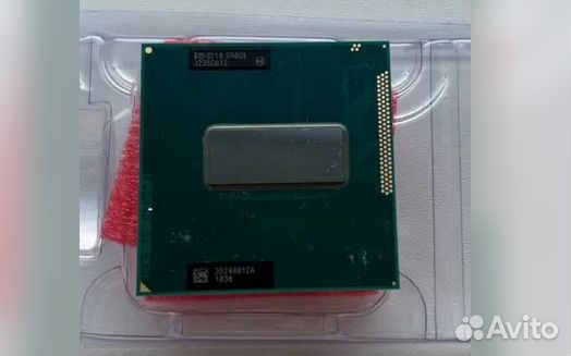 Для ноутбука Процессор Intel core i7 3630