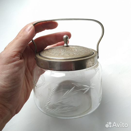 Сахарница стекло СССР