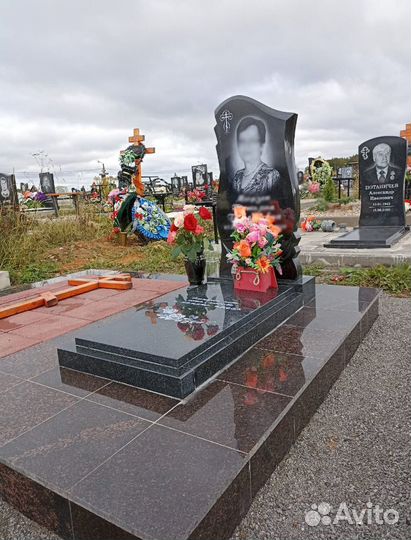 Памятники, благоустройство.Череповец фирма Обелиск