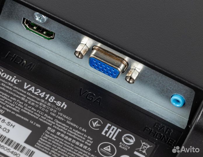 Монитор ViewSonic (IPS,Full hd,75гц,24