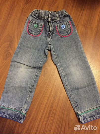 Джинсы для девочки 98 104