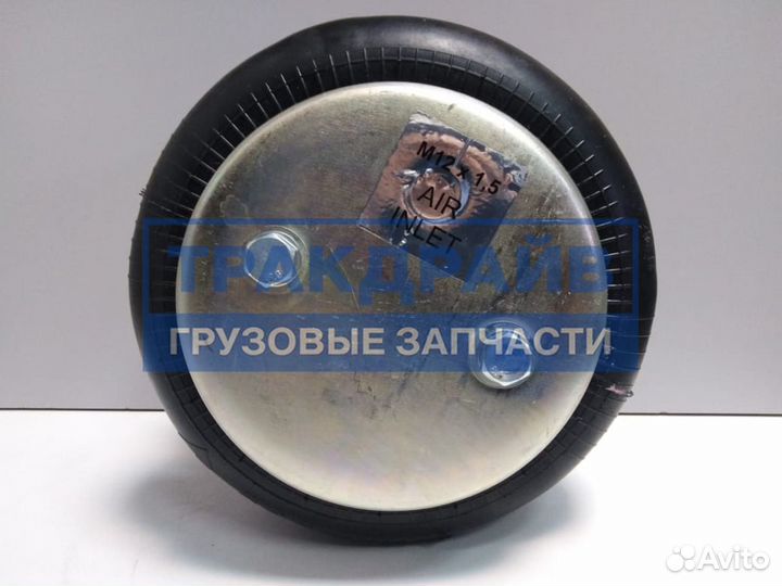 Пневмоподушка оси саф двойной сильфон (2 отв.+возд. 2 отв. - 90) sampa