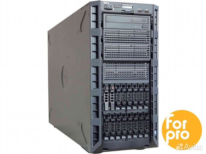 Сервер dell T630 16SFF 2xE5-2609v3 32GB, H730
