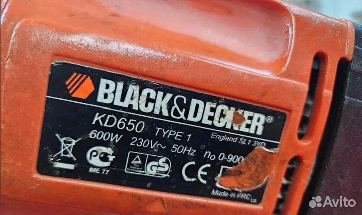 Перфоратор Black Decker KD650 id32822