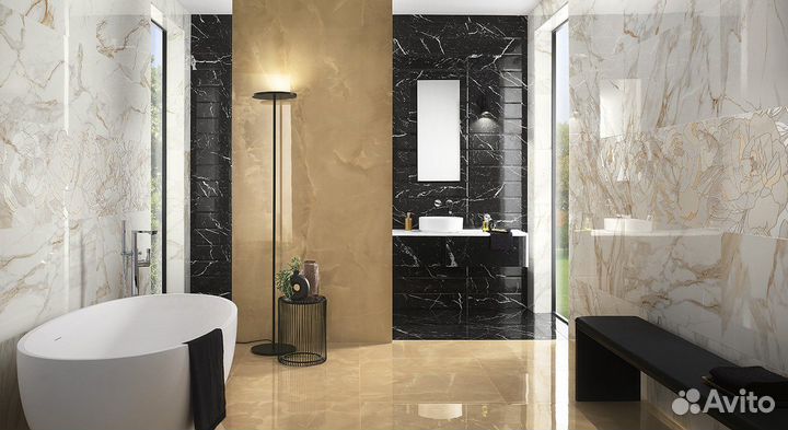 Плитка FAP roma gold Onice Neve Brill 80х80 (fPZF)