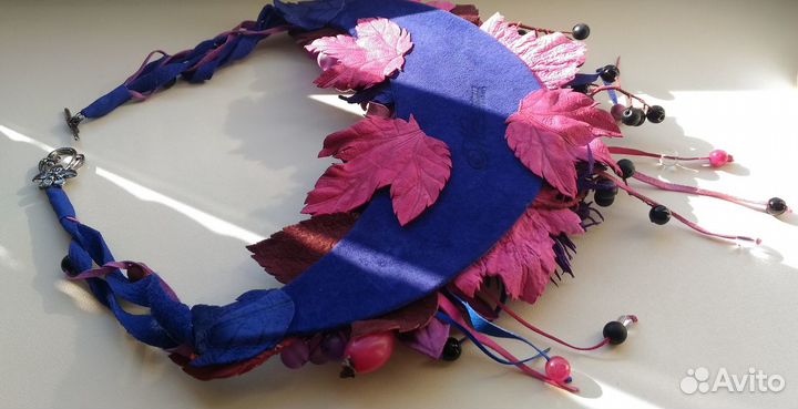 Комплект из кожи 