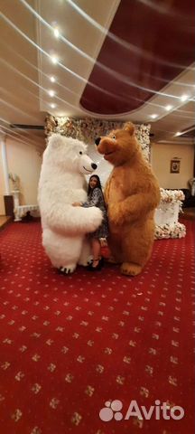 Аниматор Маша и медведь Мишка умка ростовые куклы