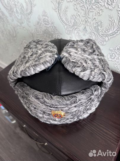 Шапка каракулевая, форменная, 58 размер