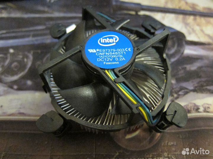 Intel Celeron G1610 + кулер