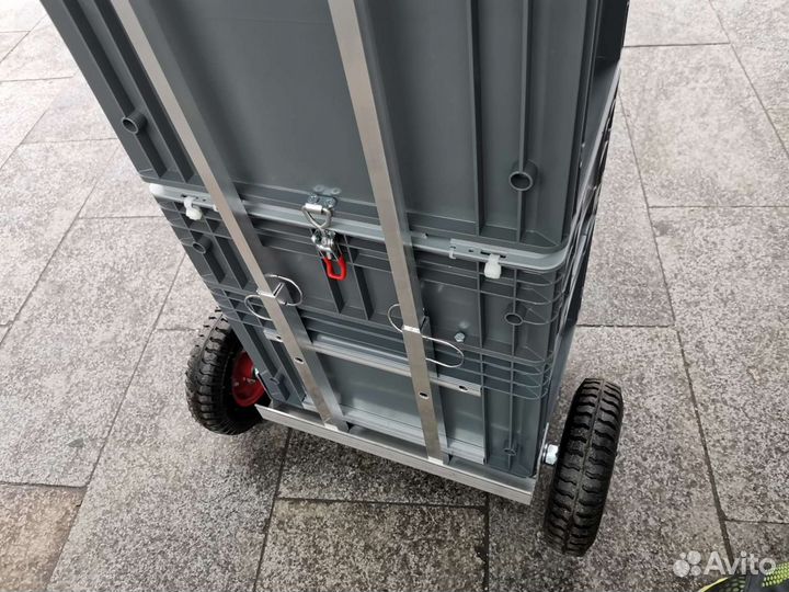 Тележка с 2мя ящиками новая