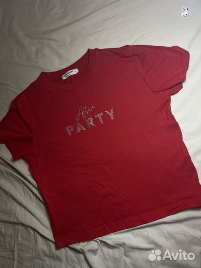 Футболка красная