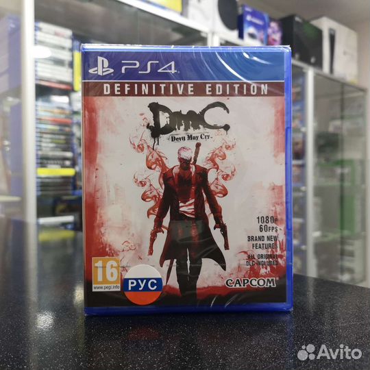 DmC Devil May Cry PS4 (новый)