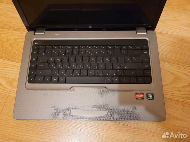 Нерабочий ноутбук HP G62
