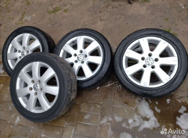Литые диски оригинальные r16 5 112 б/у