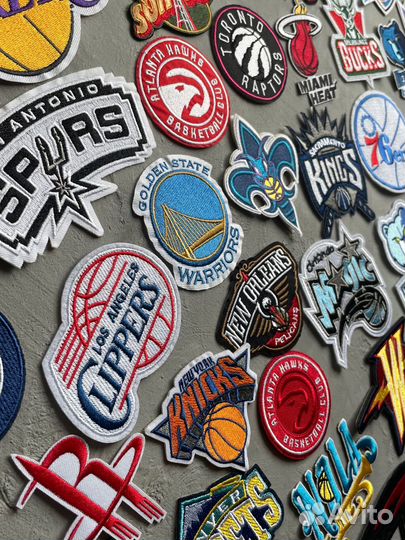 Нашивки на одежду NBA
