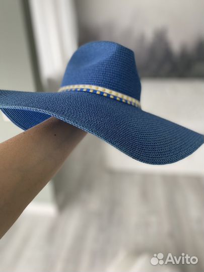 Шляпа лето женская с широкими полями