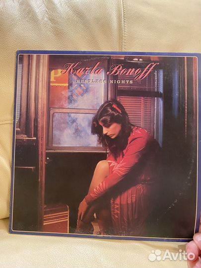 Karla Bonoff – Restless Nights -LP-Japan - EX+