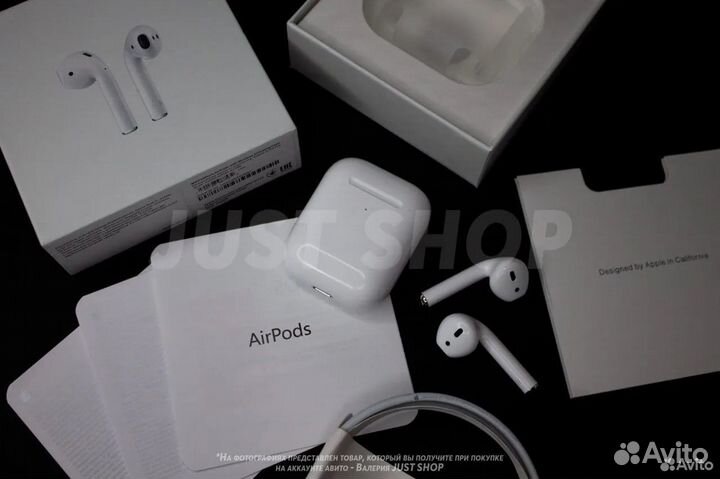 AirPods 2 (Гарантия + Чехол)