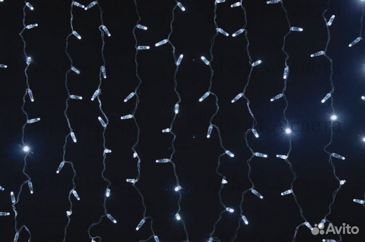 Уличная гирлянда бахрома