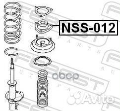 Опора амортизатора nissan X-trail 00-06 задн