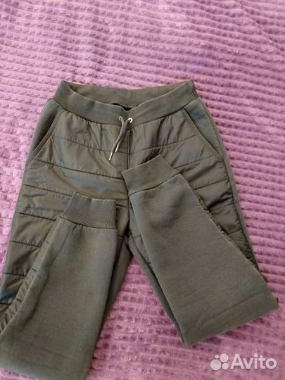 Штаны спортивные на флисе,46