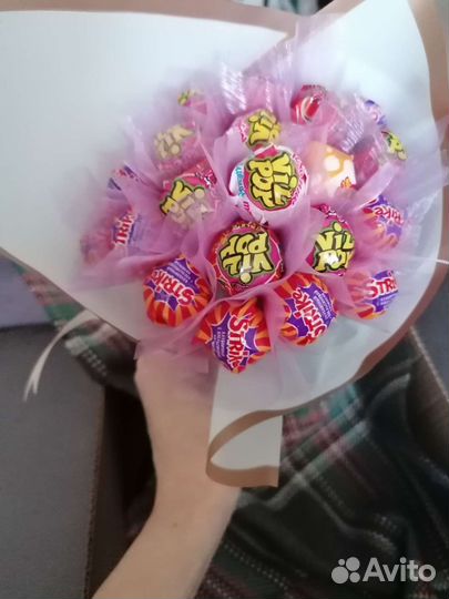 Букет из чупа чупсов
