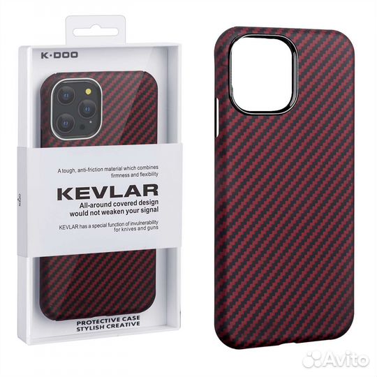 Чехол K-DOO Kevlar для iPhone 12 pro max