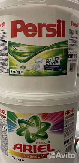Стиральный порошок 5кг ведро Персил Ариель