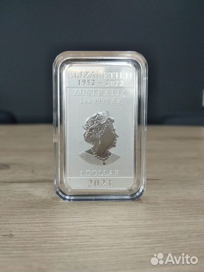 Серебряная монета 