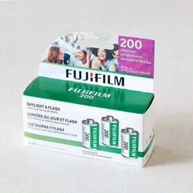 Fujifilm 200 пленка 35мм на 36 кадров